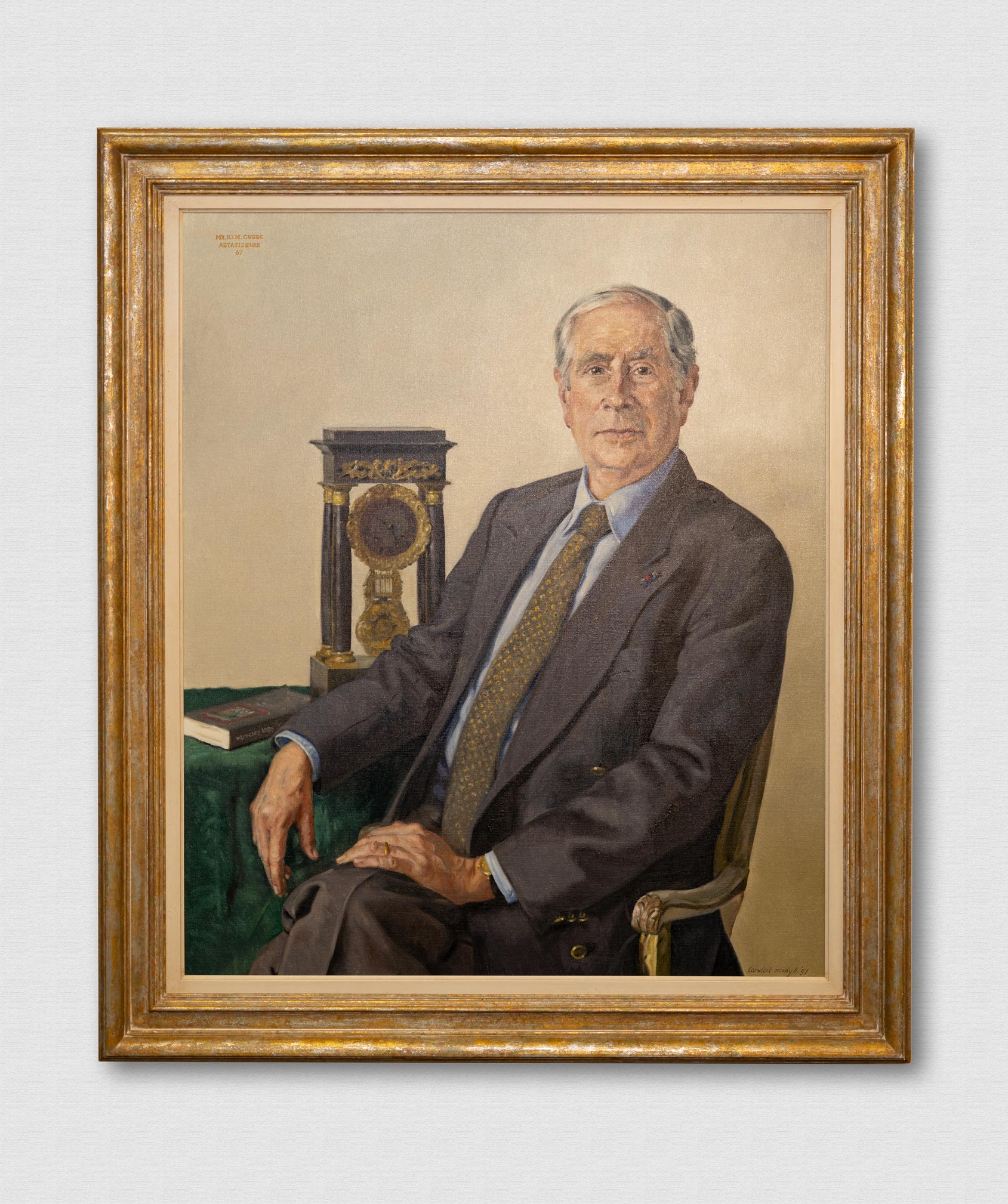 Portret van Ben Gudde
